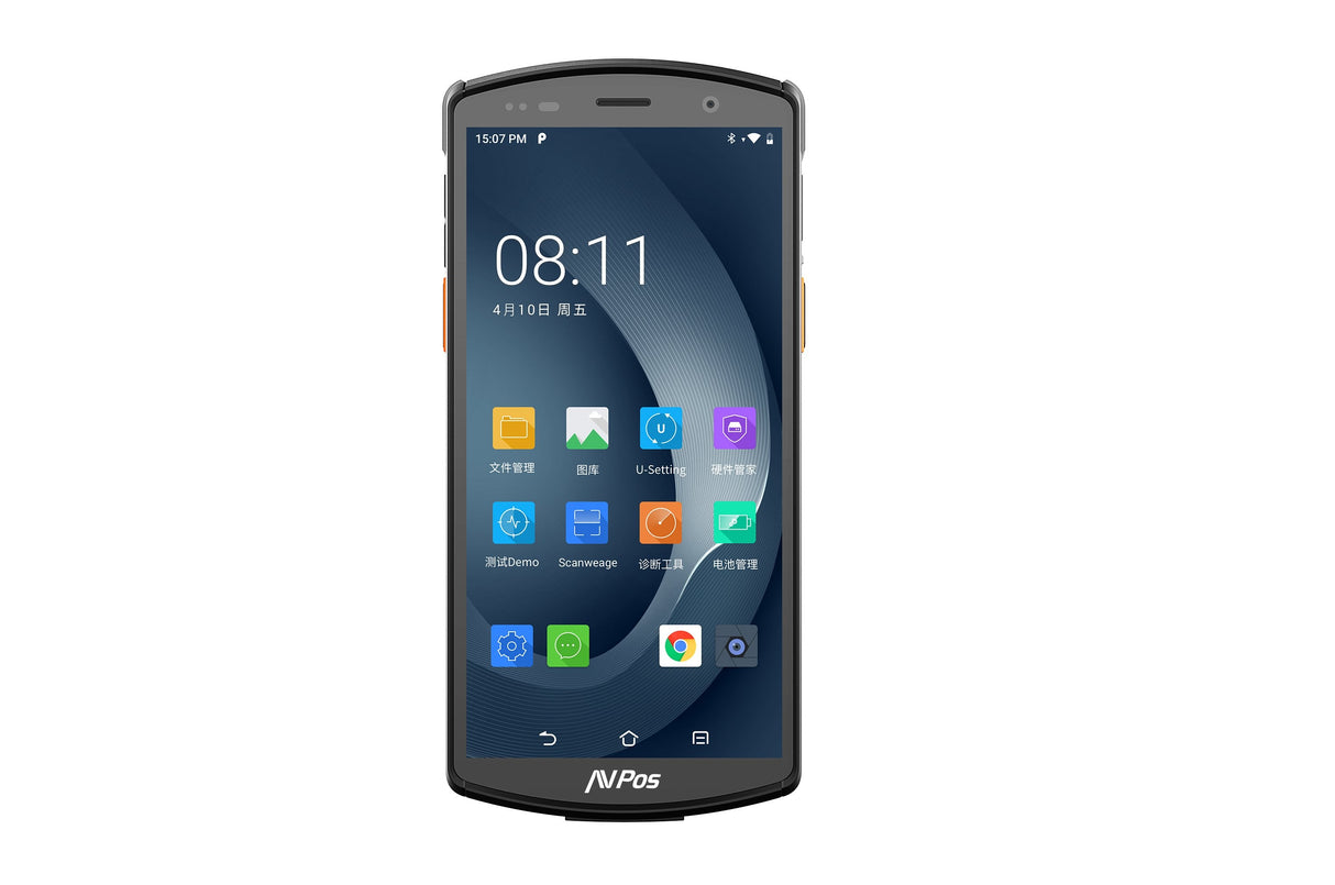 Avpos Capturador Pda Dc80 5.7" Octacore - 8gb - 128gb - Wifi Bt Nfc 4g  - 4300mah - Escaner De Codigos De Barras 2d