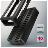 Axagon Eem2-40g Usb-C 40gbps External Enclosure For M.2 Nvme Ssd