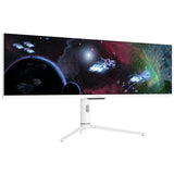 EAN 4260070128707 - LC-Power LC-M44-DFHD-120 pantalla para PC 111,2 cm (43.8") 3840 x 1080 Pixeles Double Full HD Blanco imagen 2