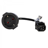 EAN 5901720134530 - Akyga AK-PC-10A cable de transmisión Negro 0,15 m CEE7/4 imagen 3