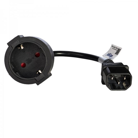 EAN 5901720134530 - Akyga AK-PC-10A cable de transmisión Negro 0,15 m CEE7/4 imagen 3