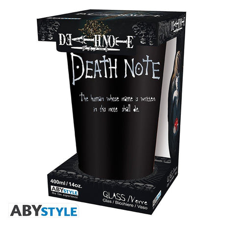 EAN 3665361053248 - ABYstyle DEATH NOTE Large Glass Ryuk Matte Negro 1 pieza(s) 400 ml imagen 4