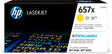 EAN 0889894325518 - HP 657X High Yield Yellow Original LaserJet Toner Cartridge cartucho de tóner 1 pieza(s) imagen 1