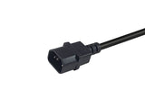 EAN 4015867240984 - Equip 112106 cable de transmisión Negro 0,25 m IEC C14 CEE7/3 imagen 3