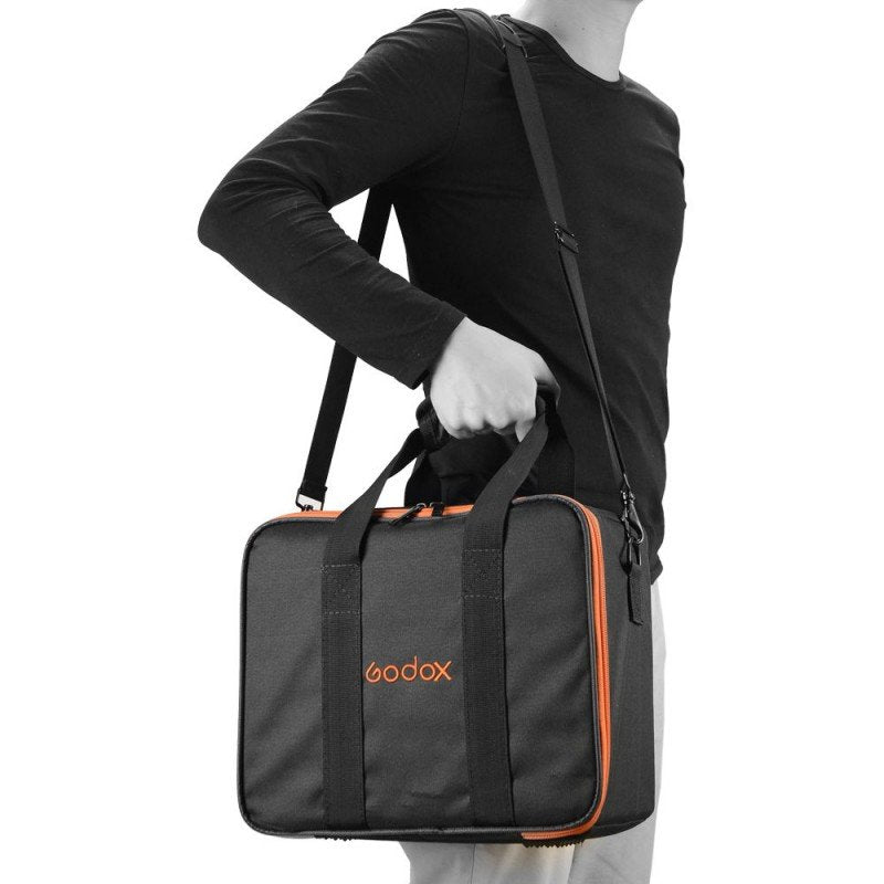Funda Godox Cb-12  Protectora Para El Cuerpo De La Cámara Negro, Naranja
