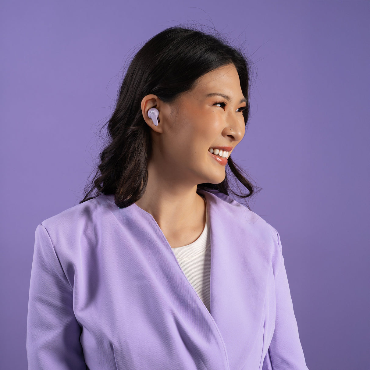 Jlab Go Pop Anc Tws Headphones Lilac