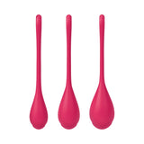 Satisfyer - Yoni Power 1 Kit De Entrenamiento Rojo