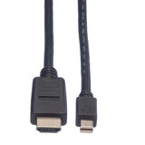 Value 11.99.5791 Adaptador De Cable De Vídeo 2 M Mini Displayport Negro