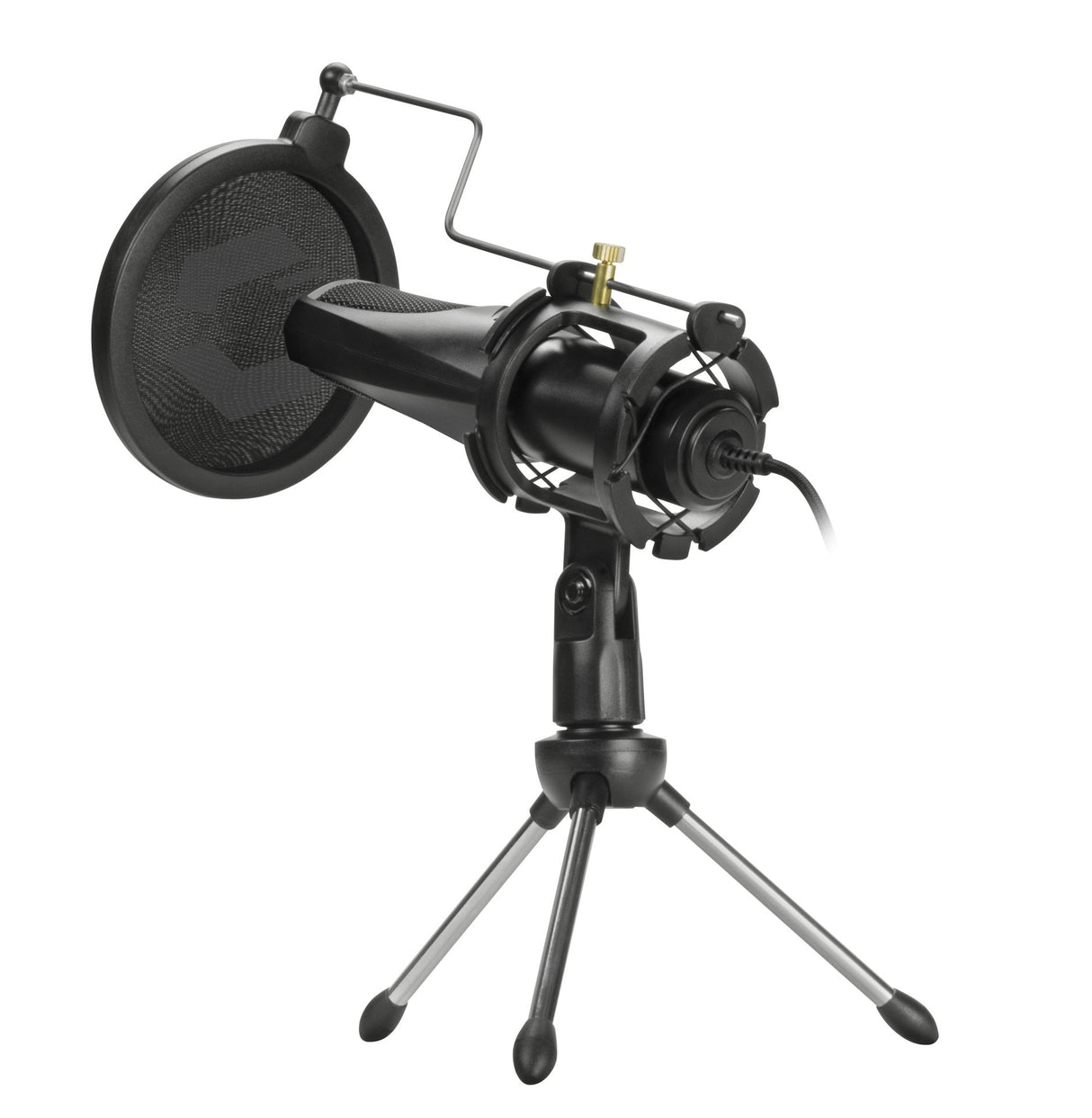 Micrófono  Speedlink Audis De Superficie Para Mesa Negro