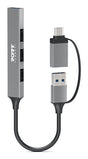EAN 3567049001605 - Port Designs 900160 hub de interfaz USB Tipo C 5000 Mbit/s Plata imagen 1