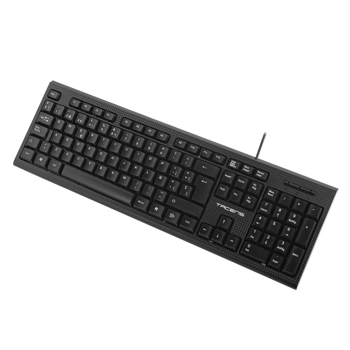 Teclado Español Tacens Anima Ak0es - Membrana Alto Rendimiento - Cable Usb 1.3m