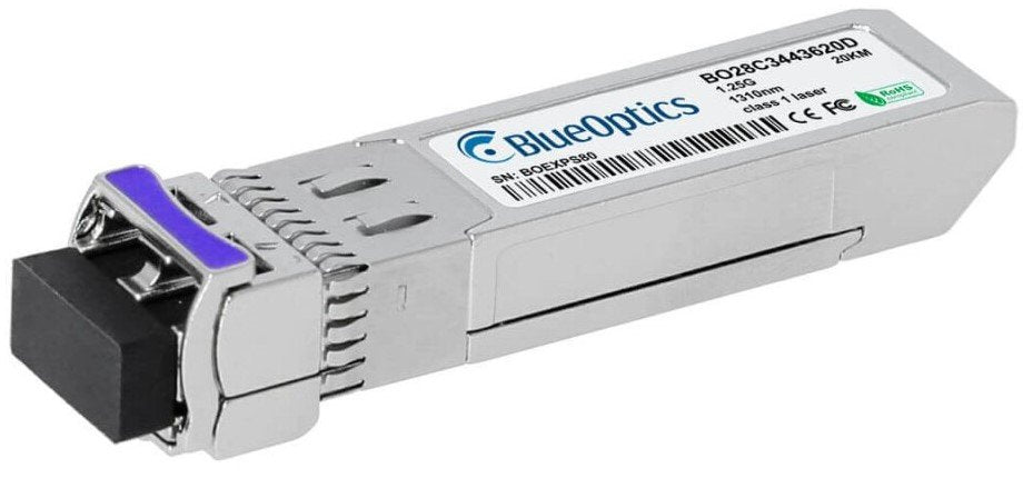 Blueoptics Allied Telesis At-Spbd20dual-14 Blueoptics Bo28c4334620d Csfp Transceiver, 1000base-2bx-D, Singlemode Fiber, Tx:1490nm/Rx:1310nm, 20km