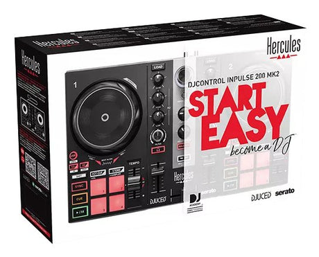 EAN 3362934746407 - Hercules INPULSE 200 MK2 Controladora con opción de realizar scratch utilizando discos de vinilo 2 canale imagen 8