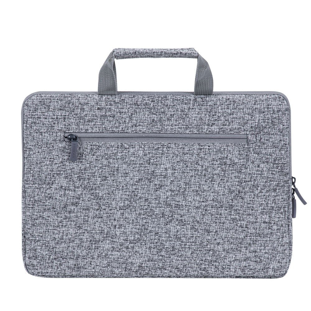 Rivacase 7913 Funda Para Portátil 13.3 Gris Claro Con Asas