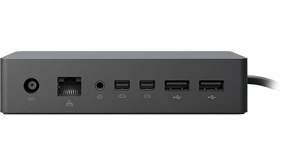 EAN 0889842013740 - Microsoft Surface Dock estación dock para móvil Tableta Negro imagen 3