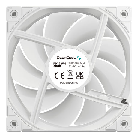 EAN 6933412710905 - DeepCool FD12 ARGB WH-3 in 1 Carcasa del ordenador Ventilador 12 cm Blanco 3 pieza(s) imagen 6