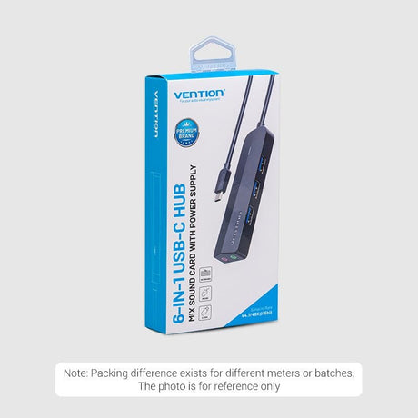 EAN 6922794751996 - Vention TGQBB hub de interfaz Negro imagen 6