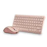 Teclado Y Ratón Inalámbricos Ngs Fantasy Kit Rosa Frances