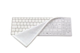 Man&Machine Tecladoabdeckung De Wh. Its Cool Flat White De Silikon