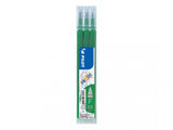 Pilot Pen Pilot Frixion - Cartucho De Recarga - Verde - 0.5 Mm (Paquete De 3)