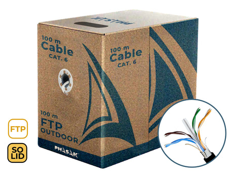 EAN 0745604518475 - Phasak PHR 681 cable de red Negro Cat6a F/FTP (FFTP) imagen 6