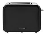 EAN 8595631008898 - Concept TE2050 2 rebanada(s) 950 W Negro, Acero inoxidable imagen 4