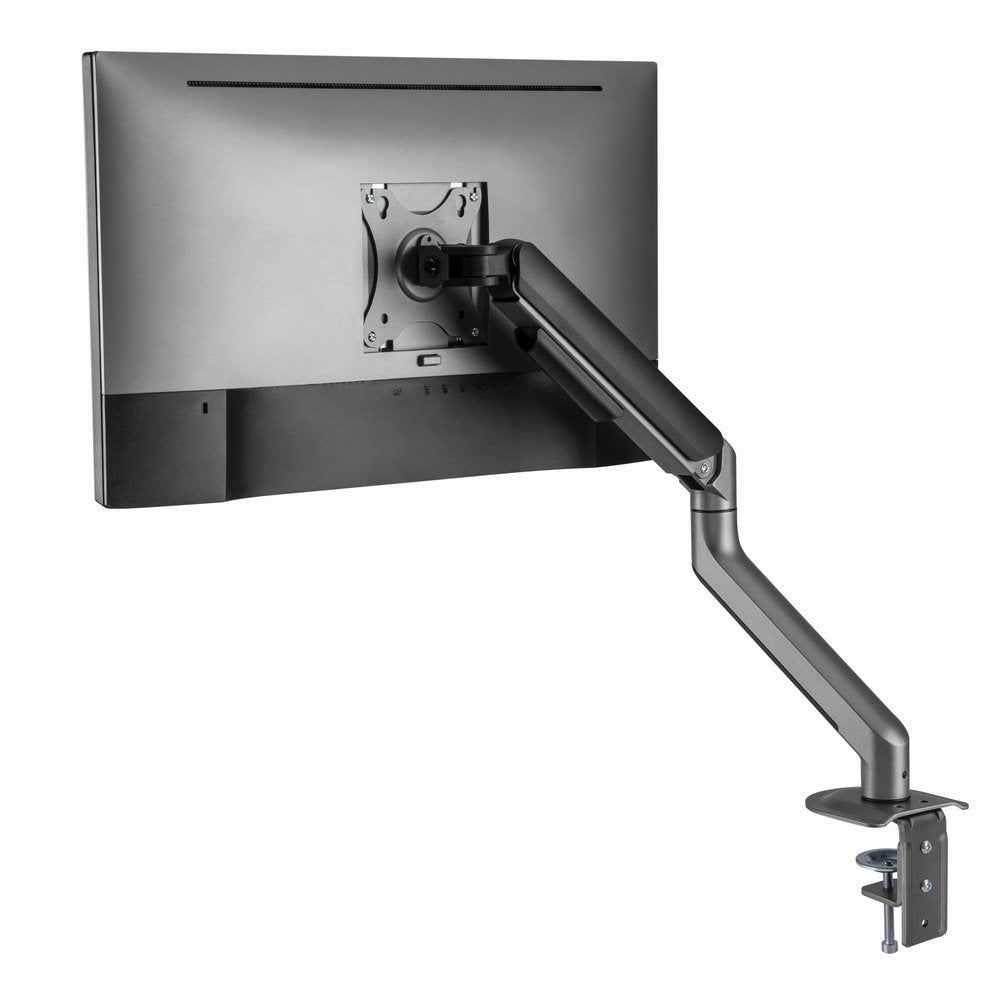 Gembird Desk Mounted Adjustable Monitor Arm Space Grey
