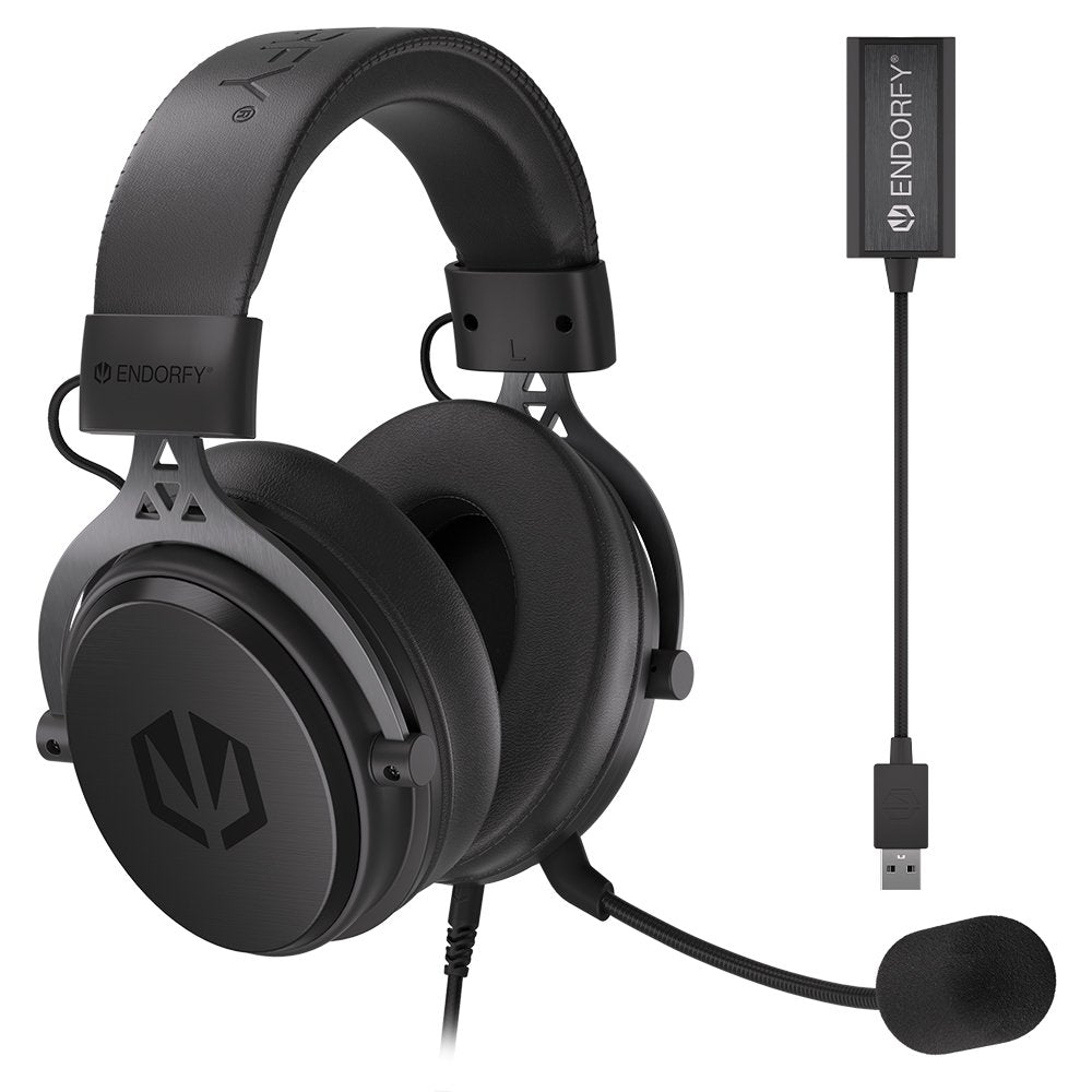Endorfy Viro Plus Usb Auriculares Alámbrico Diadema Negro
