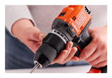 Black & Decker Bld683xn-Xj Taladro 1800 Rpm 1 Kg Negro, Naranja