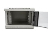 Delock 43416 Gabinete De Red De 10" Con Puerta De Vidrio 4u Gris