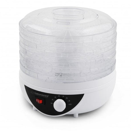 EAN 5901299915486 - Esperanza EKD002 deshidratador de alimentos Negro, Transparente, Blanco 250 W imagen 2