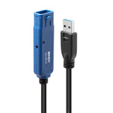 EAN 4002888433624 - Lindy 43362 cable USB USB 3.2 Gen 1 (3.1 Gen 1) 30 m USB A Negro, Azul imagen 1