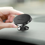 Baseus Car Mount Small Ears Series Magnetic Holder (Glued) Black (C40141403113-00)
