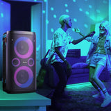 Hisense Party Storm 1 Partylautsprecher (Negro, Ipx4-Wasserdichtigkeit, Karaoke Mode) Party Storm 1