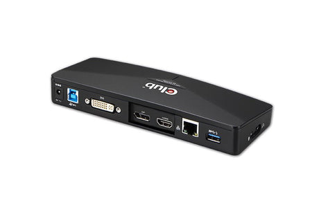 EAN 8717249401070 - CLUB3D SenseVision USB3.0 4K Docking Station Alámbrico USB 3.2 Gen 1 (3.1 Gen 1) Type-A Negro imagen 2