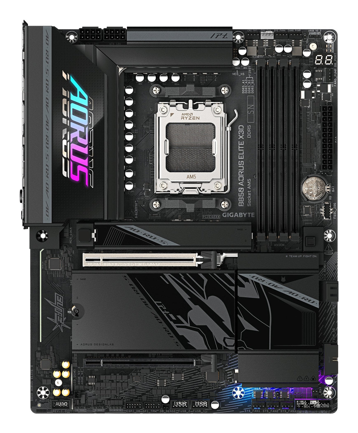 Gigabyte B850 Aorus Elite X3d Am5 4xddr5 Hdmi