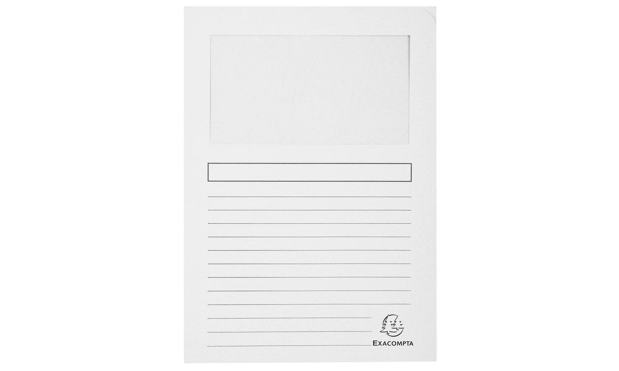 Exacompta Subcarpeta Forever A4 C/Ventana 130gr Paquete De 25 Colores Surtidos