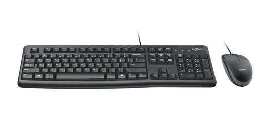 Teclado Español + Raton Logitech Mk120 Usb Negro - 920-002550