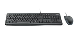 Teclado Nórdico Logitech Desktop Mk120 Ratón Incluido Usb Qwerty Negro