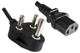 EAN 5711783339717 - Microconnect PE010418INDIA cable de transmisión Negro 1,8 m Enchufe tipo D C13 acoplador imagen 1