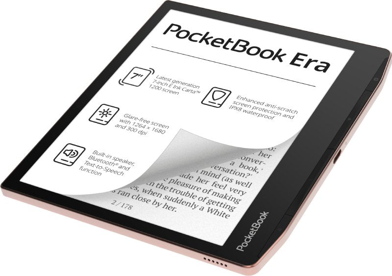 Pocketbook Era Stardust Lectore De E-Book Pantalla Táctil 16 Gb Negro, Cobre