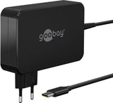 EAN 4040849654206 - Goobay 65420 cargador de dispositivo móvil Portátil Negro Corriente alterna Carga rápida Interior imagen 2