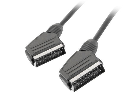EAN 5901969413045 - Lanberg CA-EUEU-10CC-0018-BK cable EUROCONECTOR 1,8 m SCART (21-pin) Negro imagen 1