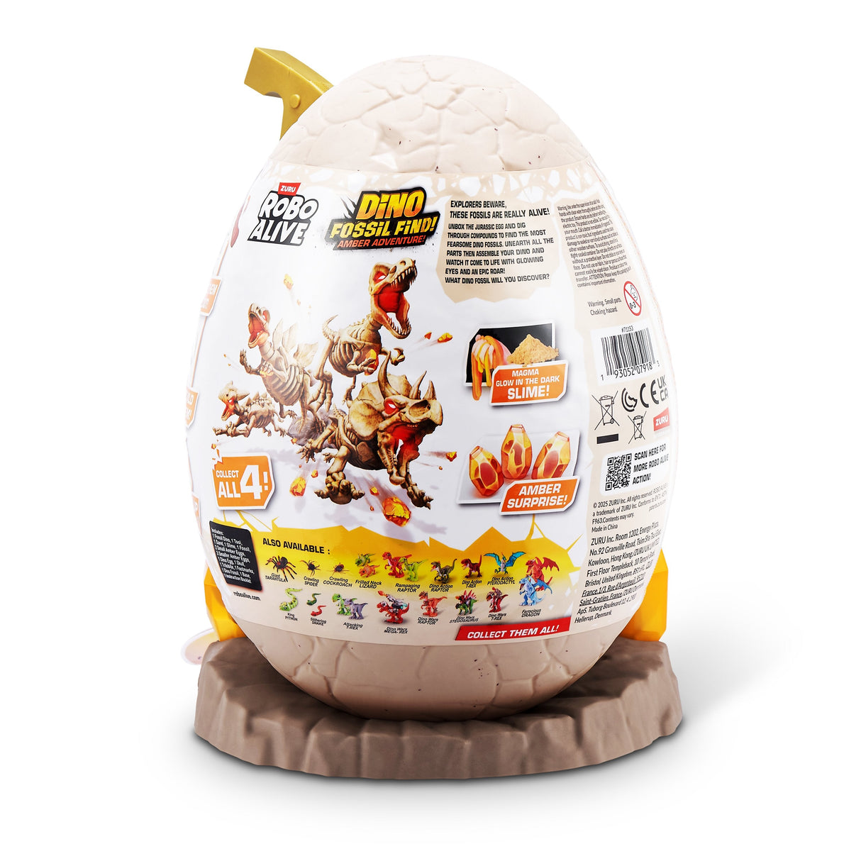 Zuru Robo Alive - Fossil Find Amber Adventure 71153