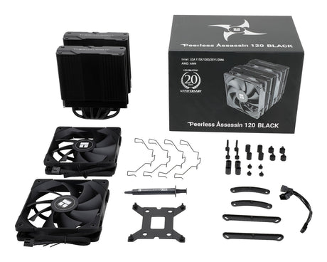 EAN 0814256003049 - Thermalright Peerless Assassin 120 Procesador Refrigerador de aire 12 cm Negro 1 pieza(s) imagen 9