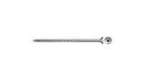Tornillo Para Aglomerado Fischer Powerfast Ii 4,5x60 Cabeza Avellanada Tx 100 Piezas, Rosca Parcial, Galvanizado 670274