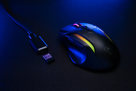 EAN 0731855711048 - Turtle Beach Kone II Air ratón Juego mano derecha RF Wireless + Bluetooth Óptico 26000 DPI imagen 6