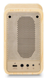 Sangean Wr-9 Fresno Blanco Radio Analógica De Madera Con Am Fm Bluetooth