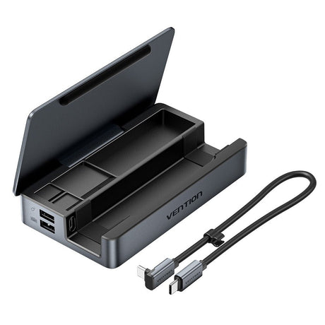 EAN 6922794793170 - Vention TPZH0 base de conexión para disco duro Gris imagen 1