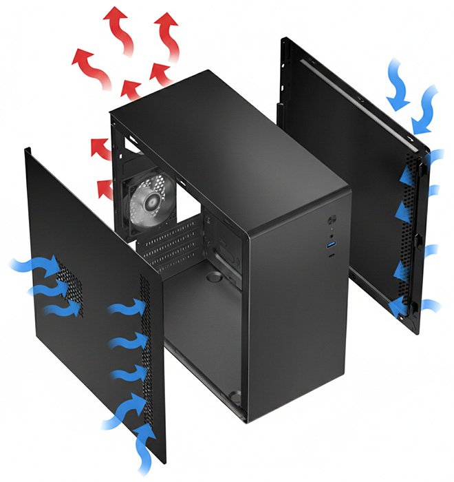 EAN 8436624422270 - CoolBox COO-PCM640C-0 carcasa de ordenador imagen 7